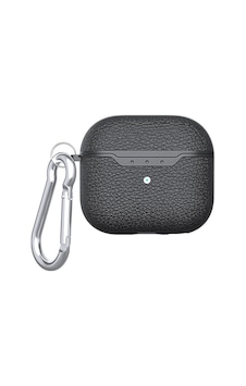 Apple Uyumlu AirPods 4 Kılıf Zore Airbag 03 Silikon Siyah