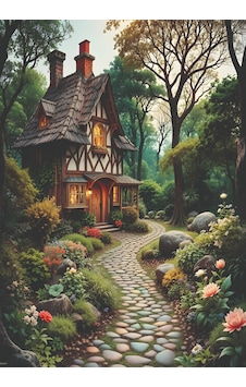 Nova Puzzle 1000 Parça Puzzle - Huzurlu Orman Evi - 41198 Nova Puzzle 1000 Parça Puzzle - Huzurlu Orman Evi - 41198