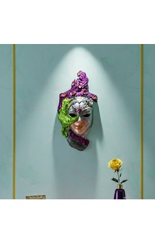 Maske Biblo 3 Boyutlu Duvar Süsü 27 Cm X 13 Cm 01 Maske Biblo 3 Boyutlu Duvar Süsü 27 Cm X 13 Cm 01