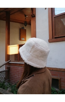 Shopiolog Kadın Peluş Bucket Şapka