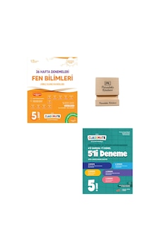 Okyanus 5. Sınıf Classmate Fen Bilimleri 36 Hafta Ve Süreç İzleme Gelişim Değerlendirme 5 Li Deneme