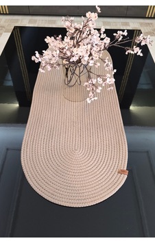 Vizon Renk 35x100 Cm Dekoratif Runner Şık Masa Orta Sehpa Üstü Dekoratif Sofra Aksesuarı Vizon Vizon Renk 35x100 Cm Dekoratif Runner Şık Masa Orta Sehpa Üstü Dekoratif Sofra Aksesuarı Vizon