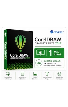 Corel Coreldraw Graphics Suite 2019 Mac - 1 Mac Cihaz Süresiz Dijital Kod Corel Coreldraw Graphics Suite 2019 Mac - 1 Mac Cihaz Süresiz Dijital Kod