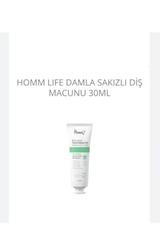 Homm Lifedamla Sakızlı Diş Macunu 30ml Çürük Önleyici Homm Lifedamla Sakızlı Diş Macunu 30ml Çürük Önleyici