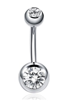 Chavin Yuvarlak Taşlı Göbek Piercing Dt92 Chavin Yuvarlak Taşlı Göbek Piercing Dt92