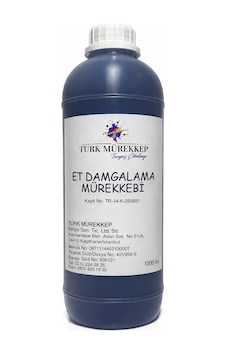 Turk Mürekkep Et Damgalama - Markalama Mürekkebi Mor-mavi 1000 ML