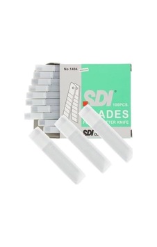 Sdi 1404 Maket Bıçağı Yedeği Geniş 100 Lü 1 Paket 100 Adet Karışık 1960.03167 Sdi 1404 Maket Bıçağı Yedeği Geniş 100 Lü 1 Paket 100 Adet Karışık 1960.03167