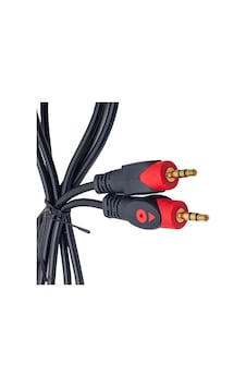 3.5 Mm Erkek/Erkek 1.5 Metre Stereo Aux Kablo Kutulu Powermaster