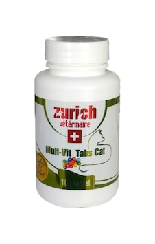 Zurich Cat Kedi Multivitamin Tablet 100'lü