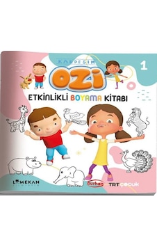 TRT Çocuk Kardeşim Etkinlikli Boyama Kitabı - 1- Burhan Yayıncılık TRT Çocuk Kardeşim Etkinlikli Boyama Kitabı - 1- Burhan Yayıncılık