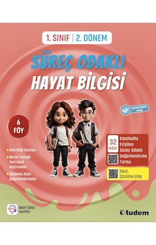 Tudem 2026 1. Sınıf 2. Dönem Hayat Bilgisi Süreç Odaklı Tudem 2026 1. Sınıf 2. Dönem Hayat Bilgisi Süreç Odaklı