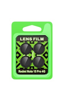 Xiaomi Redmi Note 15 Pro 4g Raze Metal Kamera Lens - Siyah Çok Renkli Xiaomi Redmi Note 15 Pro 4g Raze Metal Kamera Lens - Siyah Çok Renkli