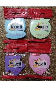 Yapışkanlı Not Kağıdı Seti 4 Paket Pastel Renkler 100 Sayfax4 Paket Yapışkanlı Not Kağıdı Seti 4 Paket Pastel Renkler 100 Sayfax4 Paket
