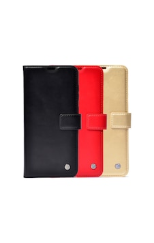 Zore Redmi 15 Kılıf Nvth Kar Deluxe Kapaklı Kılıf - Kırmızı Zore Redmi 15 Kılıf Nvth Kar Deluxe Kapaklı Kılıf - Kırmızı