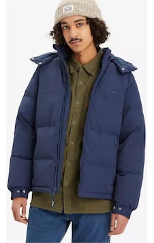 Levi's Oversize Kapüşonlu Minimalist Erkek Kışlık Mont Mavi Levi's Oversize Kapüşonlu Minimalist Erkek Kışlık Mont Mavi