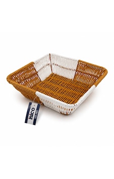 Kare Hasır K.rengi - Beyaz Ekmek Sepeti 24cm 5680 100 Kare Hasır K.rengi - Beyaz Ekmek Sepeti 24cm 5680 100