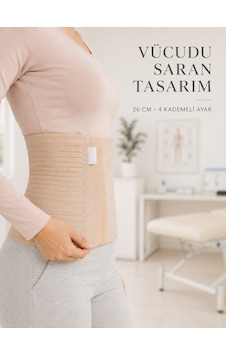 Elitse Doğum Sonrası Abdominal Korse 26 Cm 4 Kademe Ayarlı Karın Toparlayıcı Korse Çok Renkli Elitse Doğum Sonrası Abdominal Korse 26 Cm 4 Kademe Ayarlı Karın Toparlayıcı Korse Çok Renkli