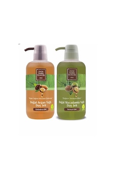 Eyüp Sabri Tuncer Doğal Macadamia Yağlı Duş Jeli 600 ML + Argan Yağlı Duş Jeli 600 ML Eyüp Sabri Tuncer Doğal Macadamia Yağlı Duş Jeli 600 ML + Argan Yağlı Duş Jeli 600 ML