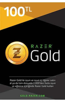 100 Tl Razer Gold Tr Pin (436607611)