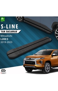 Mitsubishi L200 5 S-line Siyah Yan Basamak 203 Cm 2019 Üzeri
