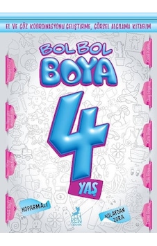 Bol Bol Boya 4 Yaş - Boyama Kitabı- Ren Kitap Bol Bol Boya 4 Yaş - Boyama Kitabı- Ren Kitap