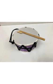 Anaokulları İçin Gösteri Davulu 35 Cm Çapında Dev Davul Ve Tokmağ