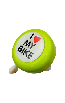 Plus I Love My Bike Metal Sağlam Bisiklet Zili Yeşil Plus I Love My Bike Metal Sağlam Bisiklet Zili Yeşil