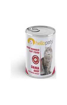 Hello Paty Dana Etli Konserve Yetişkin Kedi Maması 415 G