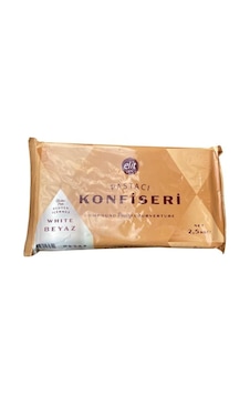 Elit Pastacı Fildişi / Beyaz Konfiseri 2.5 Kg Glutensiz Elit Pastacı Fildişi / Beyaz Konfiseri 2.5 Kg Glutensiz