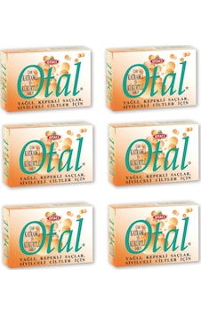 Otacı Otal Çam Katranlı ve Kükürtlü Sabun 80 G 6'lı Otacı Otal Çam Katranlı ve Kükürtlü Sabun 80 G 6'lı