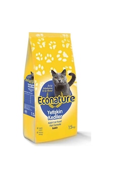 Econature Balıklı Yetişkin Kedi Maması 15 KG Econature Balıklı Yetişkin Kedi Maması 15 KG