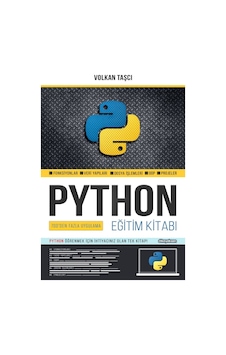 Python Eğitim Kitabı - Volkan Taşçı - Dikeyeksen Python Eğitim Kitabı - Volkan Taşçı - Dikeyeksen