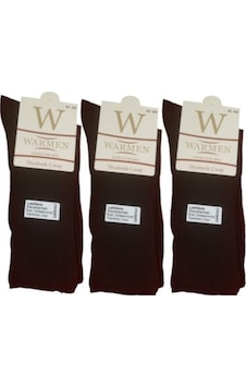 Warmen 3'lü Paket Lastiksiz Dikişsiz Ultra Comfort Pamuklu Siyah Şeker Çorabı Siyah Warmen 3'lü Paket Lastiksiz Dikişsiz Ultra Comfort Pamuklu Siyah Şeker Çorabı Siyah