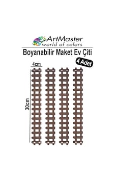 Ahşap Maket Çit 30x4 Cm Boyanabilir 4 Adet Minyatür Bahçe Çiti Dekoratif Tasarım Okul Hobi Proje Ahşap Maket Çit 30x4 Cm Boyanabilir 4 Adet Minyatür Bahçe Çiti Dekoratif Tasarım Okul Hobi Proje