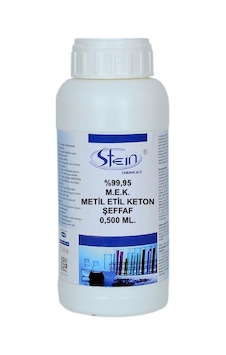 Stein M.E.K. % 99,95 Saf Metil Etil Keton 500 ML Stein M.E.K. % 99,95 Saf Metil Etil Keton 500 ML