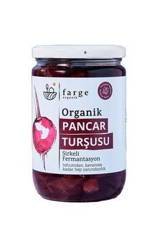 3 Adet Farge Organik Kırmızı Pancar Turşusu 600 G 3 Adet Farge Organik Kırmızı Pancar Turşusu 600 G