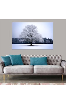 Es10 Özel Dekoratif Baskı Kış Ağaç Kanvas Tablo (120 x 80) Es10 Özel Dekoratif Baskı Kış Ağaç Kanvas Tablo (120 x 80)