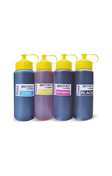 Brother Yazıcılar için Uyumlu 4 Renk 500 ML Mürekkep Seti (Photoı Brother Yazıcılar için Uyumlu 4 Renk 500 ML Mürekkep Seti (Photoı