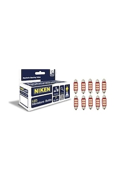 Niken 36mmsofit Led,12-24v, Araç İç Aydınlatma İçin, Minyatür Ampuller, 10 Adet Niken 36mmsofit Led,12-24v, Araç İç Aydınlatma İçin, Minyatür Ampuller, 10 Adet