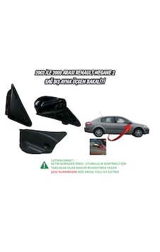 Renault Megane 2 Sağ Dış Ayna Üçgen Bakaliti 2003 İle 2009 Arası