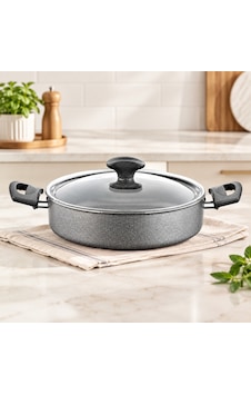 Sığ Granit Tencere Cam Kapak Diğer Sığ Granit Tencere Cam Kapak Diğer