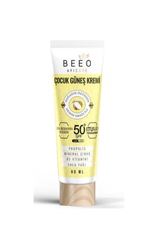 3 Adet Beeo Apicare Propolisli Çocuk Güneş Kremi 80ml 3 Adet Beeo Apicare Propolisli Çocuk Güneş Kremi 80ml