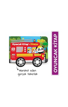 Oyuncak Kitap - İtfaiye Gerçek Tekerlekli Oyuncak Kitap - İtfaiye Gerçek Tekerlekli