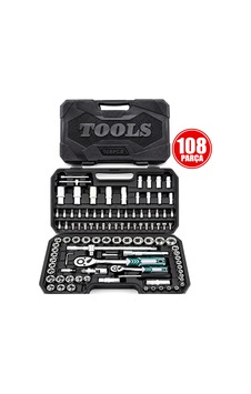 Krt-1170 108pcs Lokma Seti Lokma & Soket & Bits Adaptör & 2ad.cırcır Kolu Plastik Çantalı Krt-1170 108pcs Lokma Seti Lokma & Soket & Bits Adaptör & 2ad.cırcır Kolu Plastik Çantalı