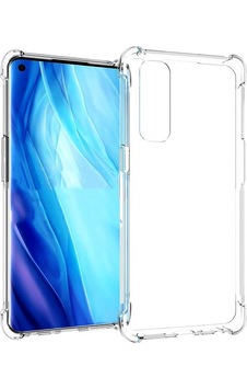 Oppo Reno 4 Pro 4g Kılıf Zore Nitro Anti Shock Silikon Renksiz Oppo Reno 4 Pro 4g Kılıf Zore Nitro Anti Shock Silikon Renksiz