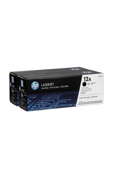 HP 12A Q2612AD İkili Paket Siyah Toner - 1010-1018-1020 HP 12A Q2612AD İkili Paket Siyah Toner - 1010-1018-1020