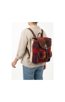 Levano Leather Kilim Desenli El Dokuması Çok Renkli Sırt Çantası Bohem Etnik Festival Günlük Mini Çanta Çok Renkli Levano Leather Kilim Desenli El Dokuması Çok Renkli Sırt Çantası Bohem Etnik Festival Günlük Mini Çanta Çok Renkli