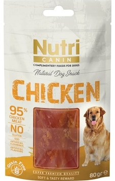 Nutri Canin Tavuklu Tahılsız Köpek Ödül Maması 80 G Nutri Canin Tavuklu Tahılsız Köpek Ödül Maması 80 G
