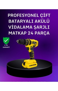 Buğz 12v Akülü Matkap 20-30 Nm Tork, Çift Hız Ayarı Ve Led Işık