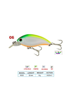 Wily Coupe Cl:06 53mm 8gr 0-0.8m F Standart Wily Coupe Cl:06 53mm 8gr 0-0.8m F Standart